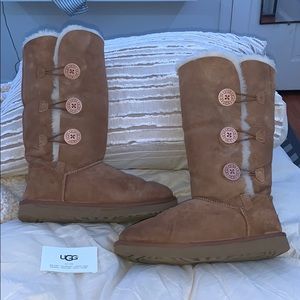 Ugg three button tall boots